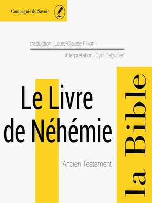 cover image of Le livre de Néhémie